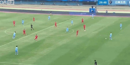 河南2-1云南迎开局两连胜+负分清零，姆布拉破门+三失单刀